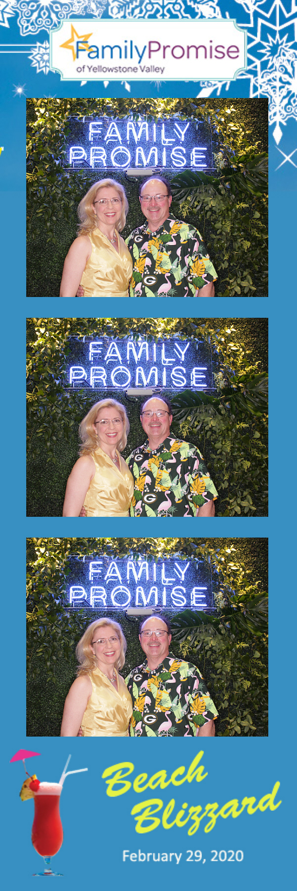 Beach Blizzard Party for a Promise- A Toast To 15 Years! | View more photos from the event at gallery.photoboothbillings.com/u/PhotoBoothBillings/Beach-Blizzard-Party-for-a-Promise-A-Toast-To-15-Years